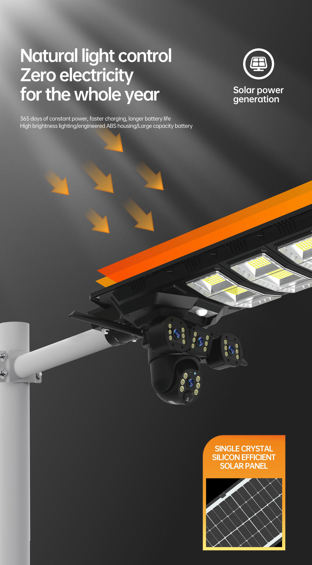 4G Solar Security Camera 8MP WiFi Outdoor CCTV with 360° View, PIR Motion Detection & Night Vision