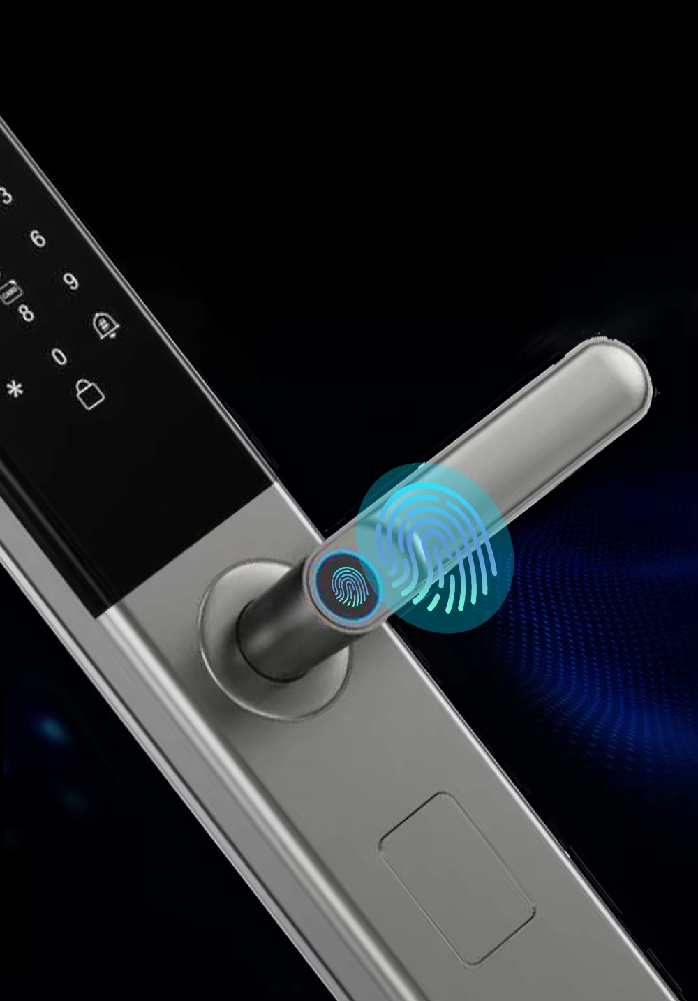Z21 Tuya Smart Fingerprint Door Lock – WiFi 6068 Digital Keyless Smart Lock
