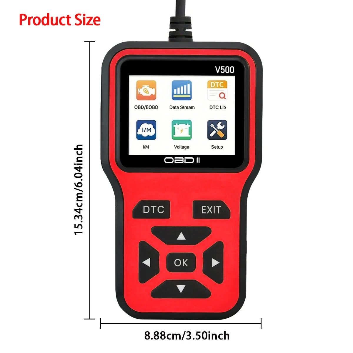 2026 Universal OBD2 Scanner – Professional Engine Code Reader
