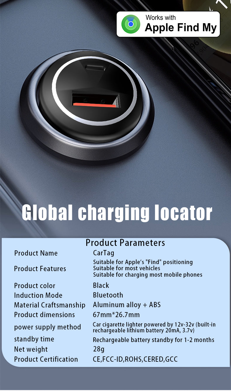 4G LTE Magnetic GPS Tracker for Car – Real-Time Vehicle Tracking with No Monthly Fee