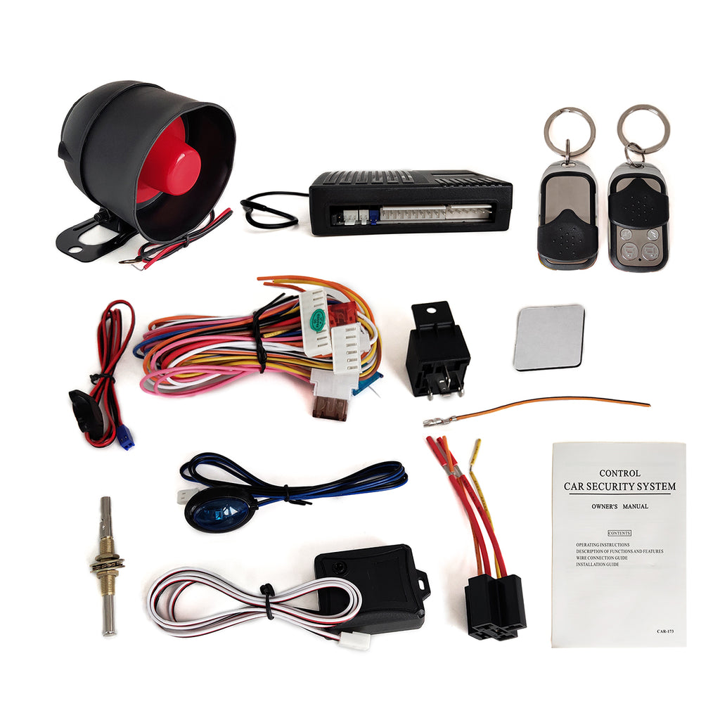 Prestige Car Alarm with Cut Off – 12V Anti-Theft Alarm, Immobilizer & Remote Starter
