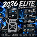 2026 V530 OBD2 Scanner Car Diagnostic Tool – Universal Engine Fault Code Reader with Live Data, Battery Test & 2.8" HD Display