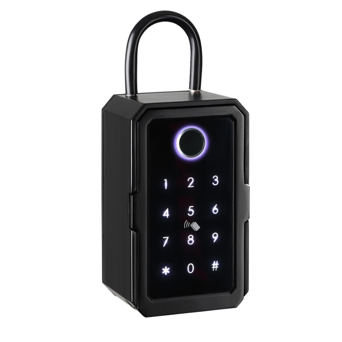 K3F TTLock Smart Key Lock Box – Fingerprint, Password & Card Key Storage