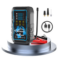 5-in-1 Portable 3000A Car Jump Starter with Air Compressor, Power Bank & Dual Digital Pressure Display | 12V Battery Booster Pack