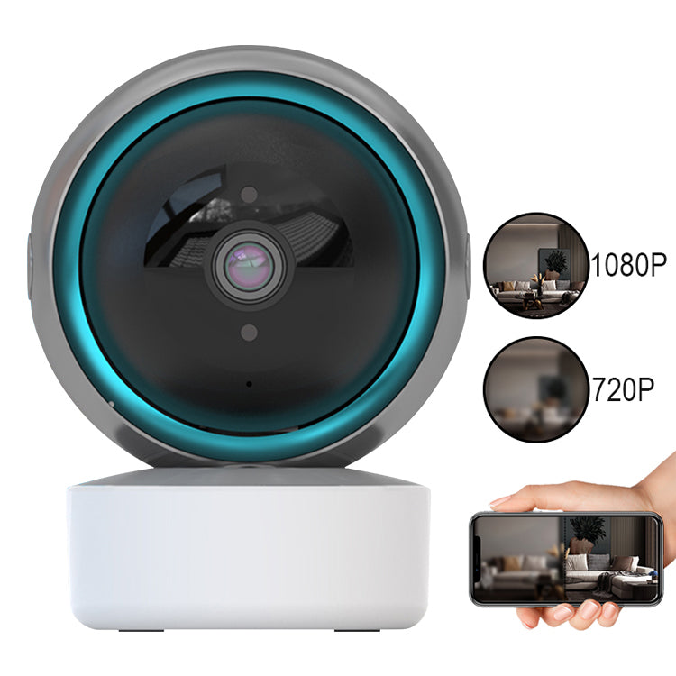 Smart WiFi Security Camera – Tuya 360° PTZ, 5MP Night Vision & Two-Way Audio