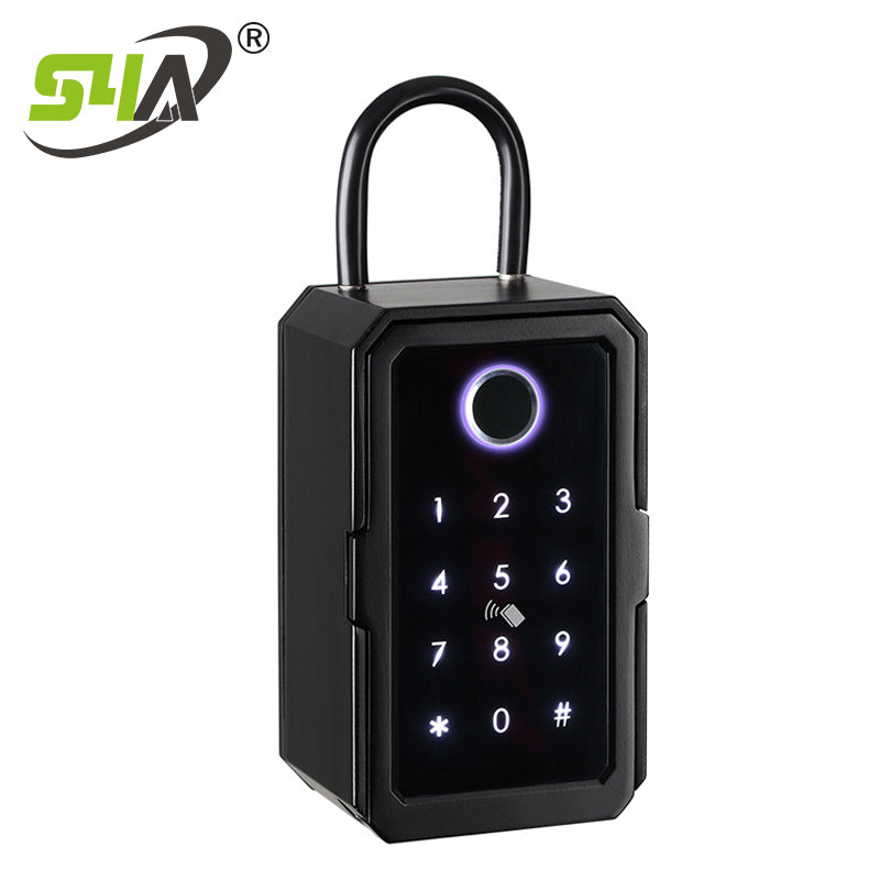 K3F Smart Key Lock Box – Tuya WiFi Fingerprint, Password & Card Key Storage