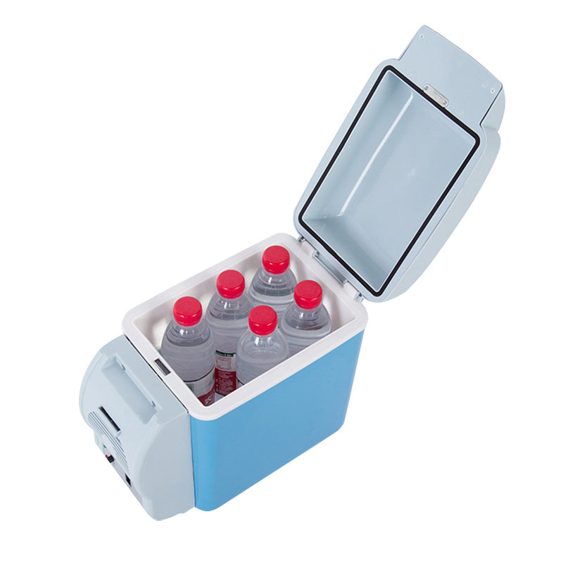 7.5L Portable Car Refrigerator & Warmer 12V | Mini Car Fridge for Road Trips, Camping & Travel