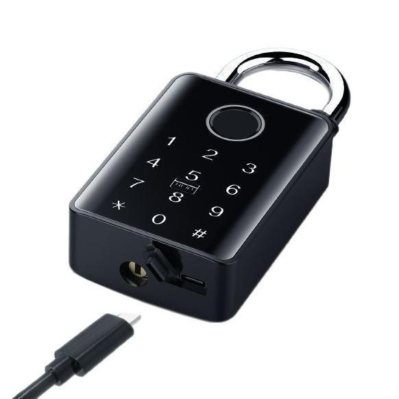 SJ103 Smart Fingerprint Padlock – Tuya WiFi Waterproof IP67 Keyless Lock