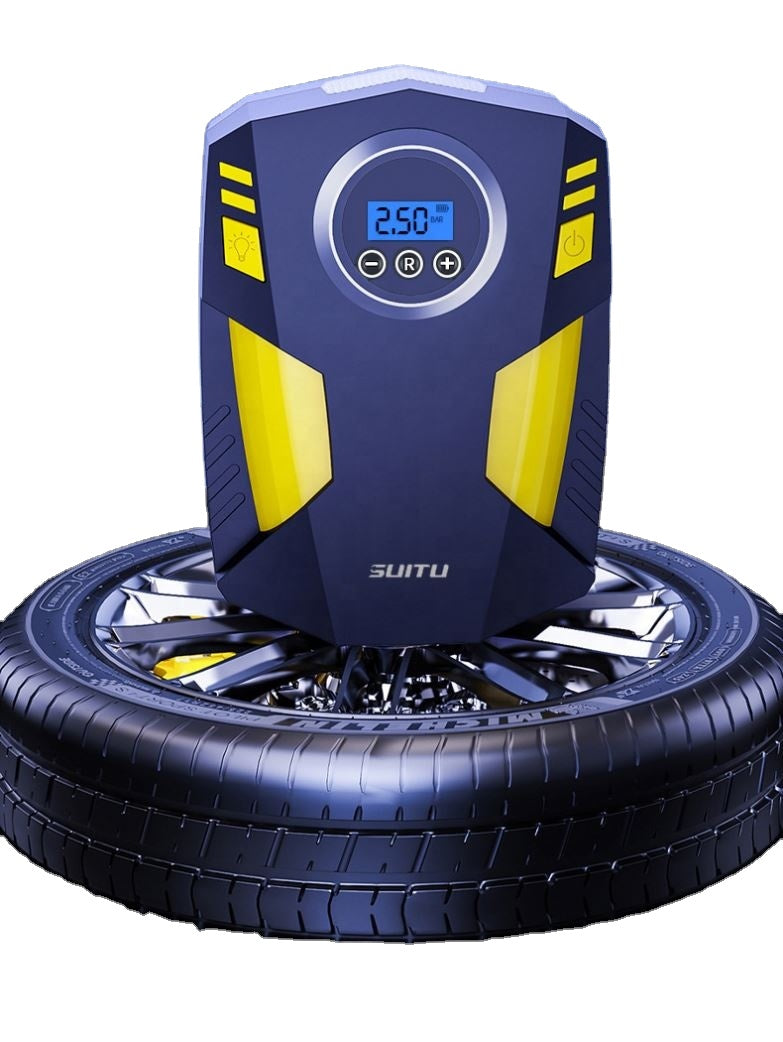 MICO Digital Tire Inflator 12V Portable Air Compressor Pump – 150 PSI