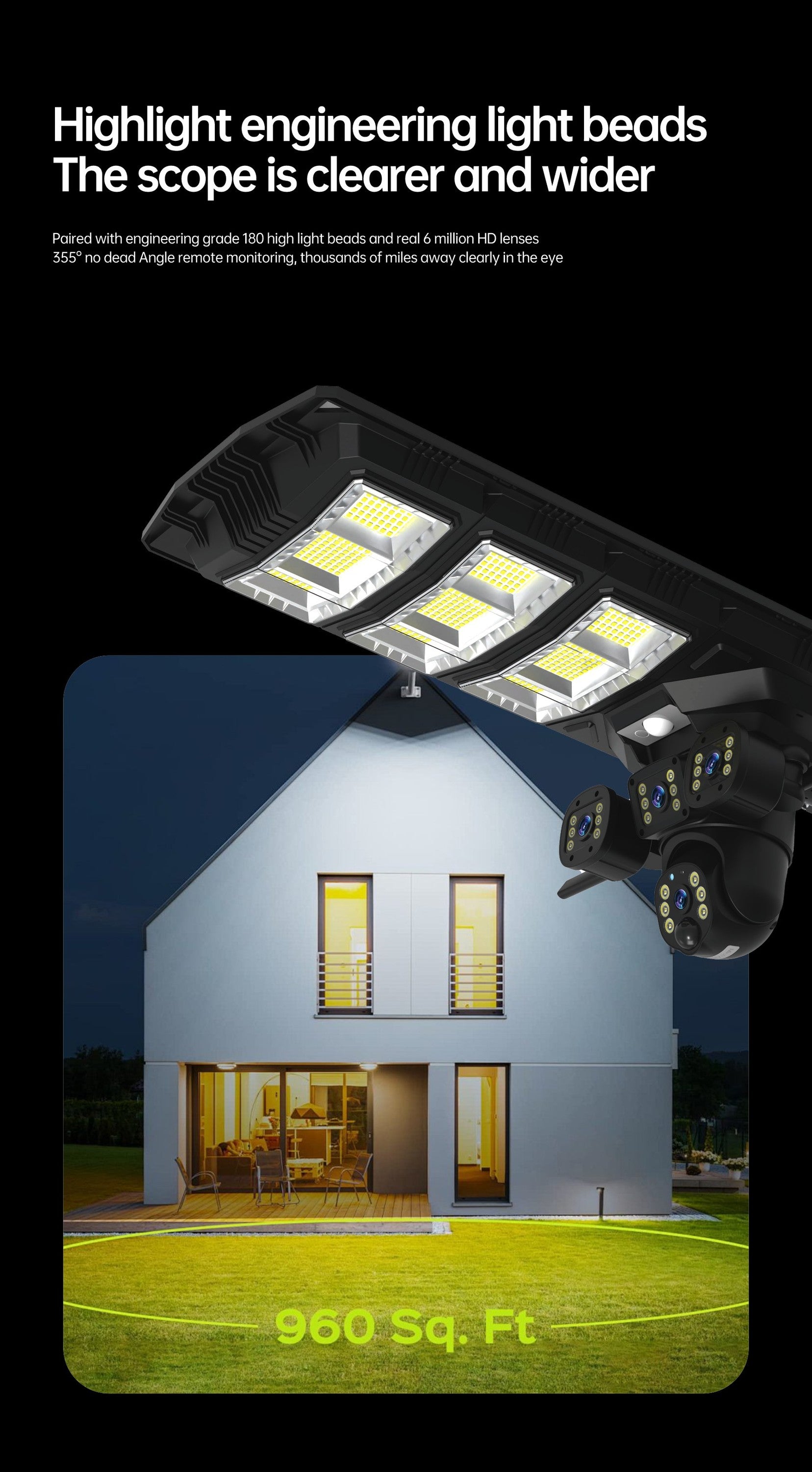 4G Solar Security Camera 8MP WiFi Outdoor CCTV with 360° View, PIR Motion Detection & Night Vision