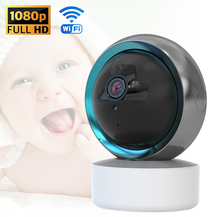 Smart WiFi Security Camera – Tuya 360° PTZ, 5MP Night Vision & Two-Way Audio