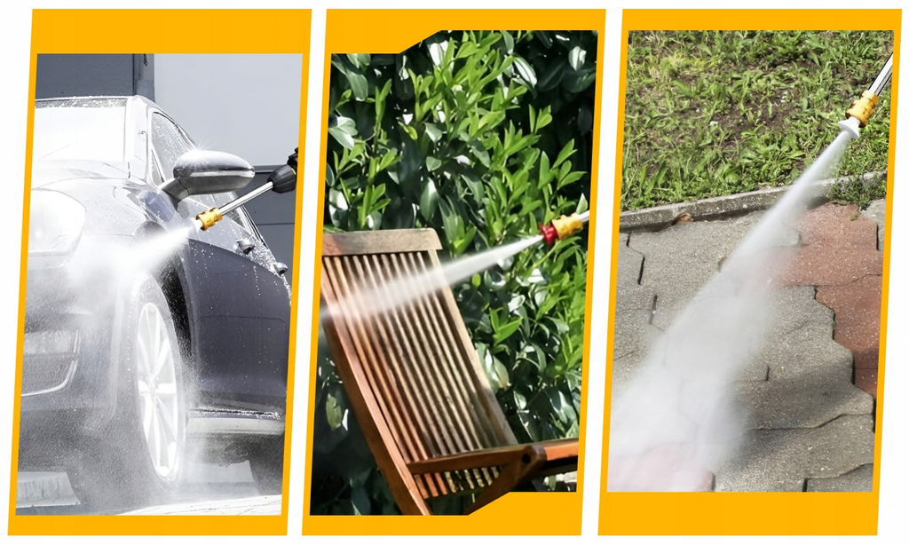 68VF Cordless High Pressure Washer Gun with Battery – Portable Electric Car Wash Machine for Cars, Garden, Patio & Floor Cleaning