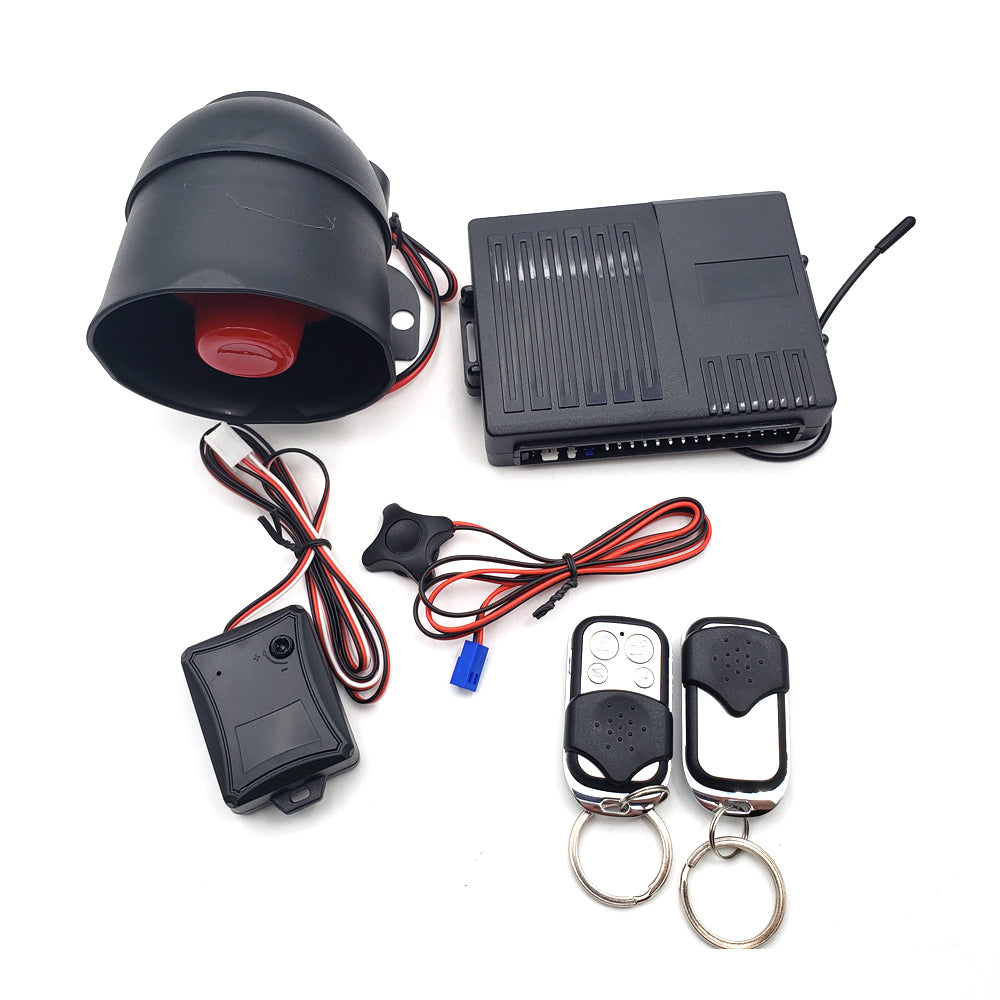 Prestige Car Alarm with Cut Off – 12V Anti-Theft Alarm, Immobilizer & Remote Starter