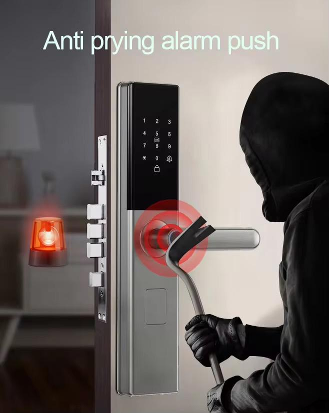 Z21 Tuya Smart Fingerprint Door Lock – WiFi 6068 Digital Keyless Smart Lock