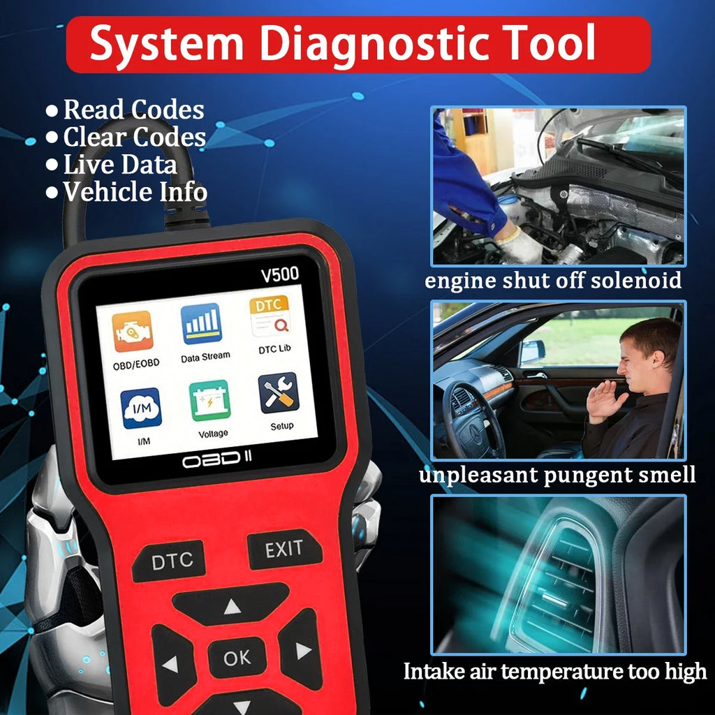 2026 Universal OBD2 Scanner – Professional Engine Code Reader