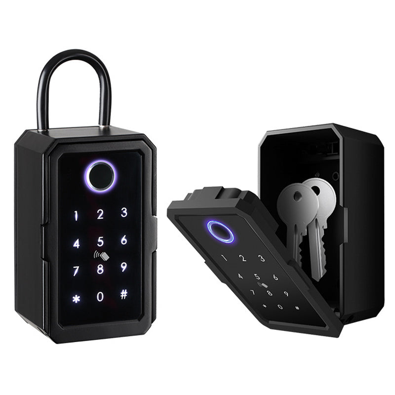 K3F TTLock Smart Key Lock Box – Fingerprint, Password & Card Key Storage