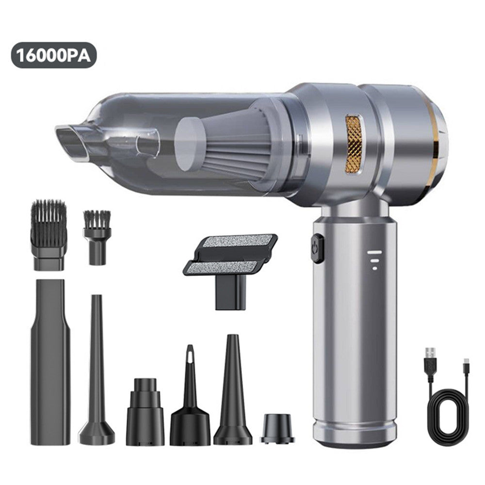 ST-6657Plus Car Vacuum Cleaner – 16000Pa Cordless 4-in-1 Vacuum, Blower & Air Duster