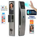 K36S-TUYA Smart Door Lock – WiFi 3D Face, Palm, Fingerprint, Password & Card