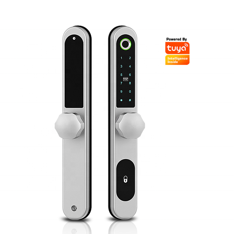 D9 Smart Door Lock – Tuya WiFi Fingerprint, Password, Card & Key Keyless Entry