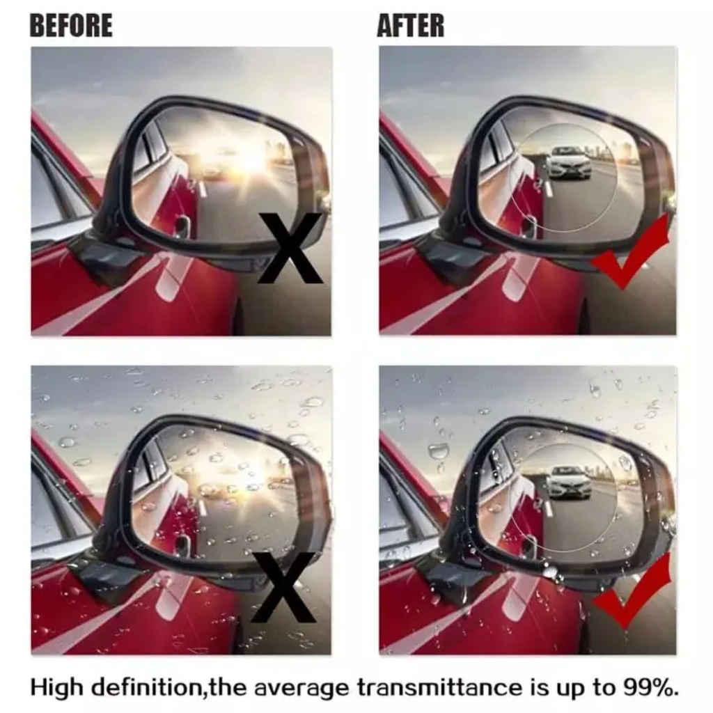 🌧️🚗 PET MICRO NANO RAINPROOF CAR WINDOW FILM 💧✨ - Larger.