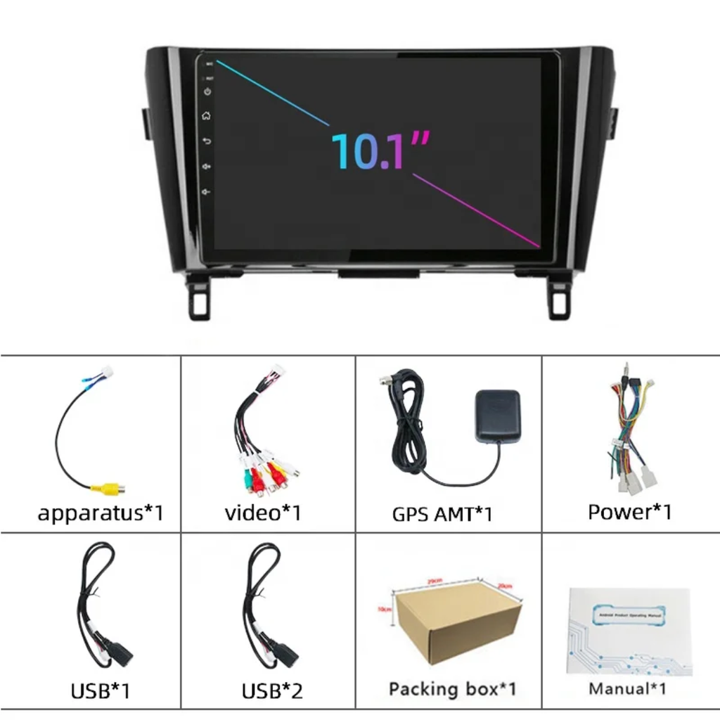 🚗 10.1" Android 13 Car Stereo for Nissan X-Trail T32 (2014–2021)