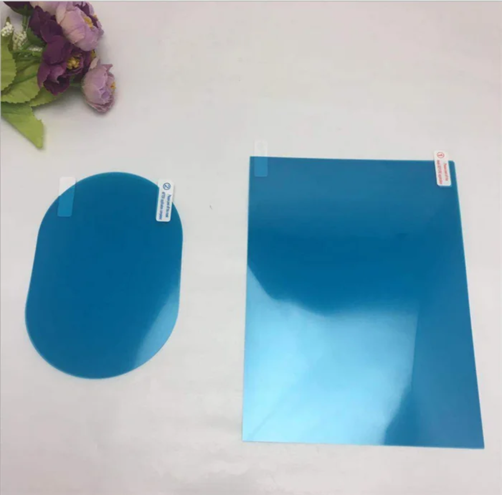 🌧️🚗 PET Nano Rainproof Car Side Mirror Film – Water Repellent Anti-Fog Protector 💧✨- Small size