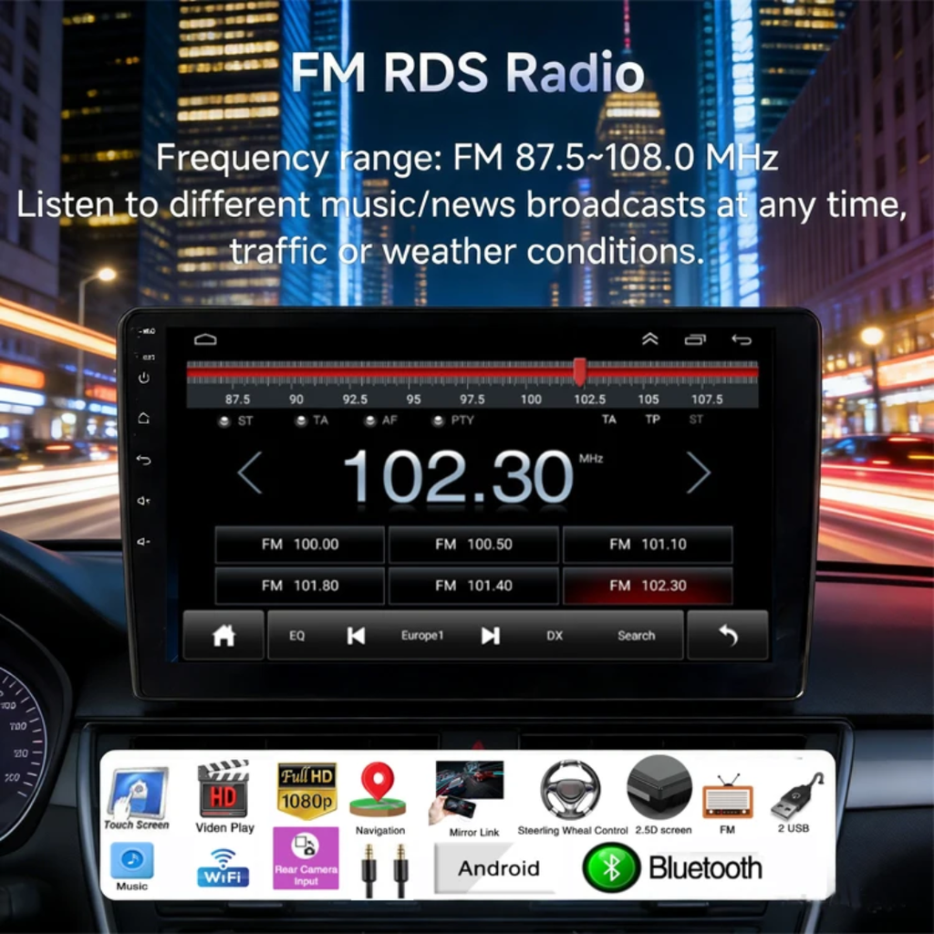🚗 9" Android Car Radio Stereo for Nissan X-Trail T32 (2013–2017)