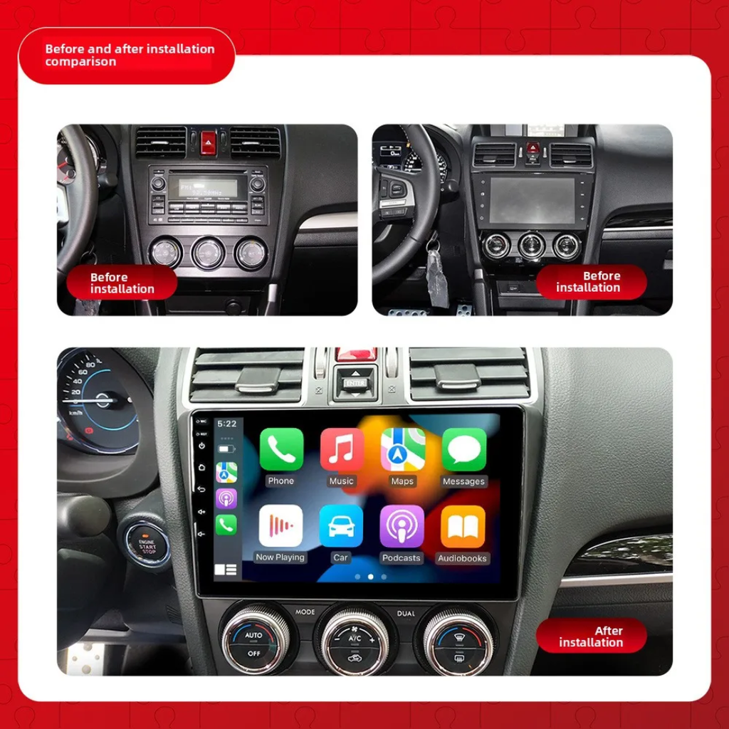 🚗 2-DIN Android Car Stereo for Subaru Forester (2013–2023)