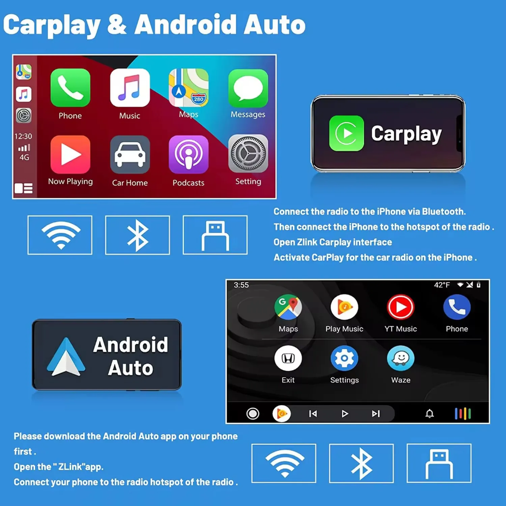 🚗 Toyota Corolla Axio/Fielder 2012–2021 Android Car Stereo | Touchscreen Multimedia System