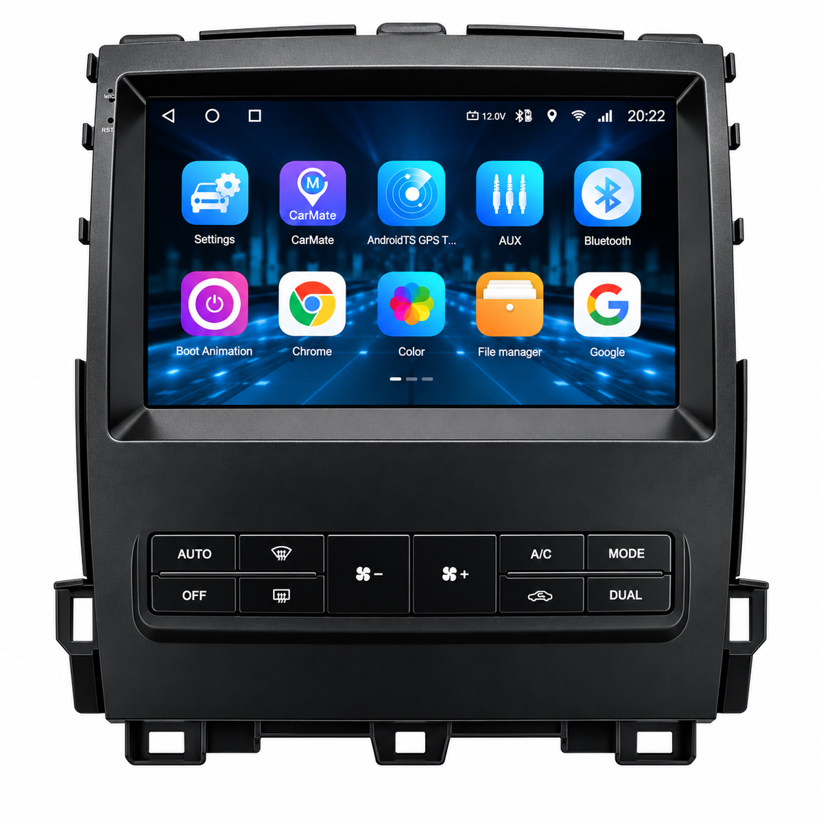 🚘 Toyota Land Cruiser Prado GX470 J120 Android Multimedia Player – 9" Touchscreen GPS.