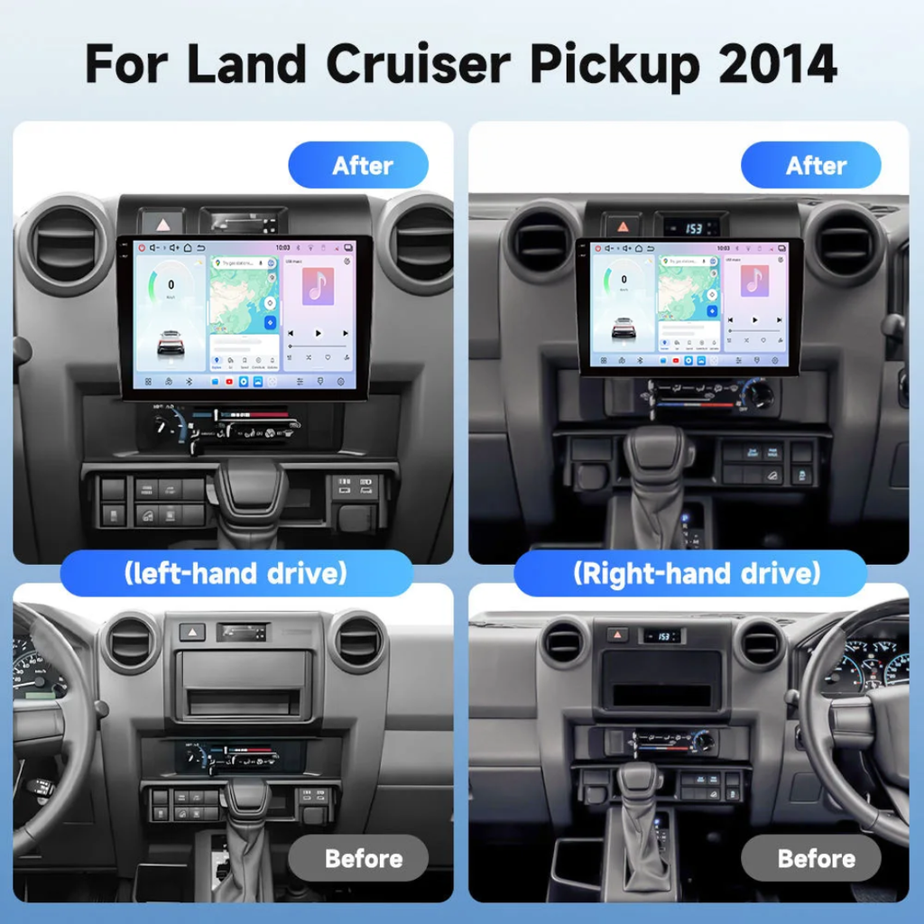 🚘 Toyota Land Cruiser Prado 150 Android Car Stereo | 2010–2013 | 9″