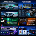 🚗 12.3″ Aijia Android Car Multimedia Player for Toyota Land Cruiser 2007-2022| 📱 Wireless CarPlay & Android Auto | 🗺️ GPS | 🎵 Bluetooth | 📺 Touchscreen