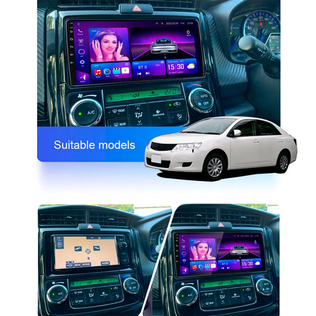 🚗 Toyota Corolla Axio/Fielder 2012–2021 Android Car Stereo | Touchscreen Multimedia System