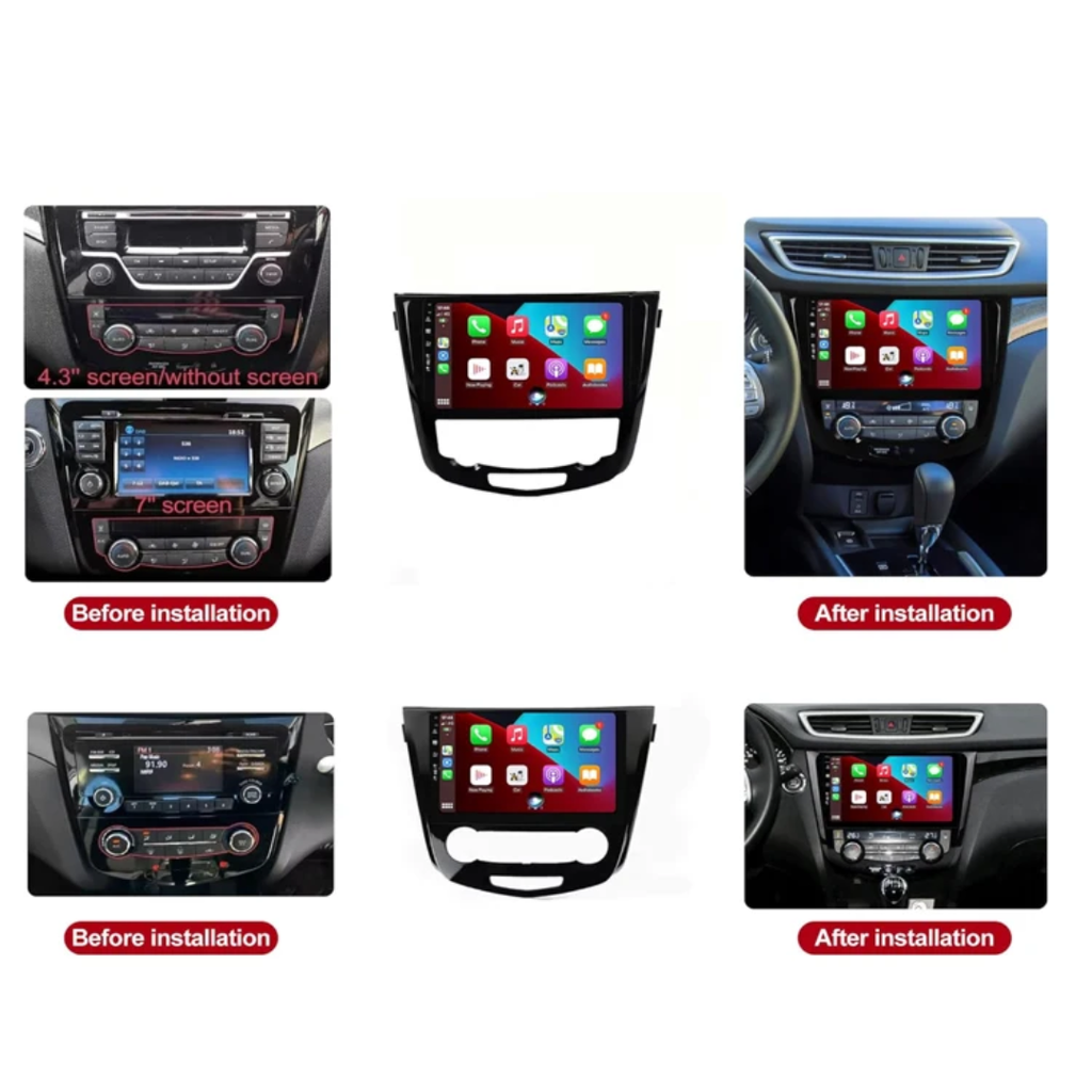 🚗 9" Android Car Radio Stereo for Nissan X-Trail T32 (2013–2017)