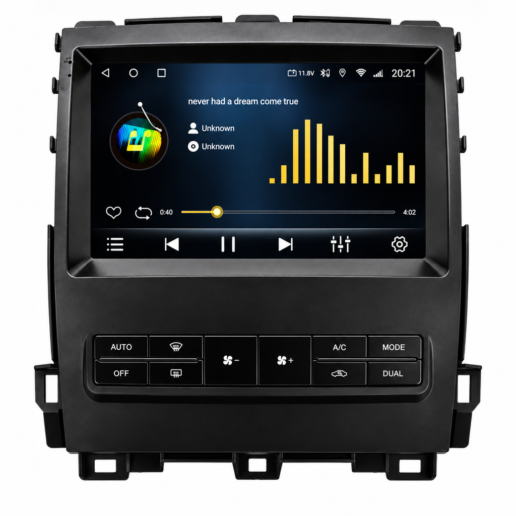 🚘 Toyota Land Cruiser Prado GX470 J120 Android Multimedia Player – 9" Touchscreen GPS.