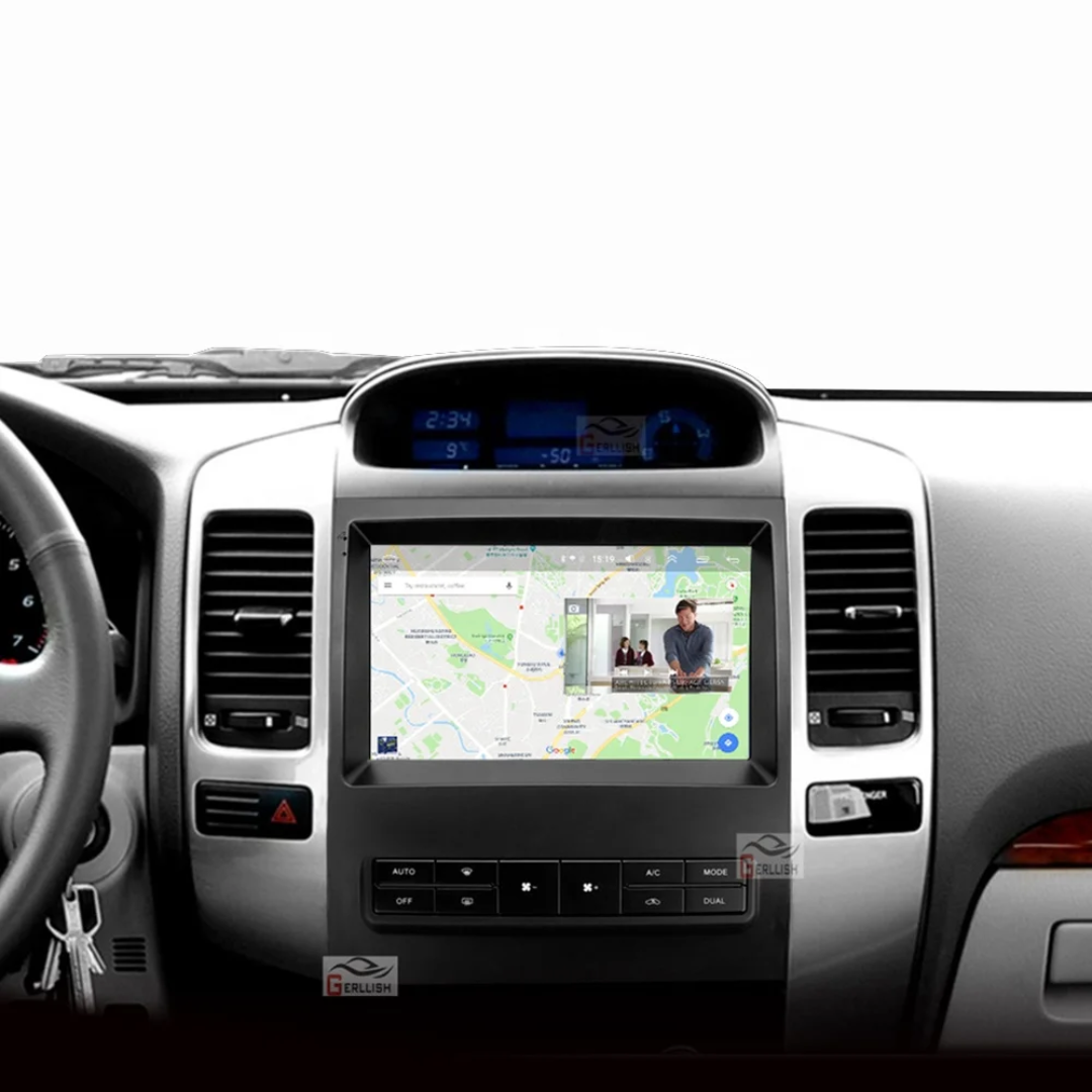🚘 Toyota Land Cruiser Prado GX470 J120 Android Multimedia Player – 9" Touchscreen GPS.
