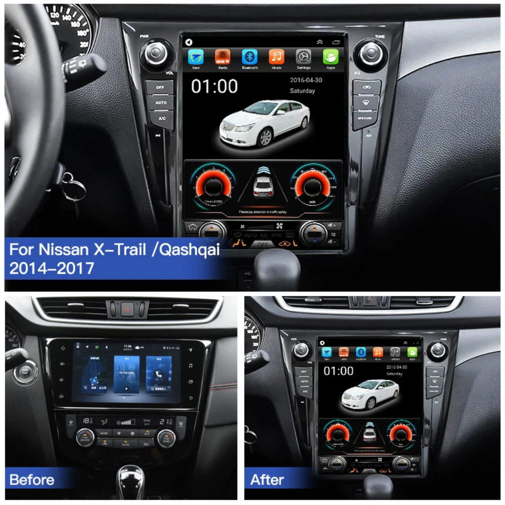 🚗 12.1" Android Car Multimedia Stereo for Nissan X-Trail T32 (2014–2017)