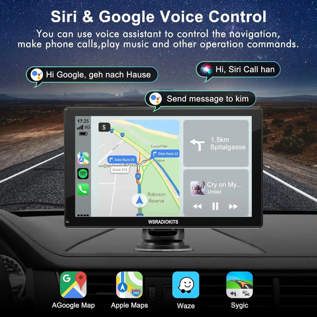 Toyota Land Cruiser Prado 150 2010–2016 12.3" Android Car Stereo | CarPlay | Android Auto | GPS | DSP | CD/DVD