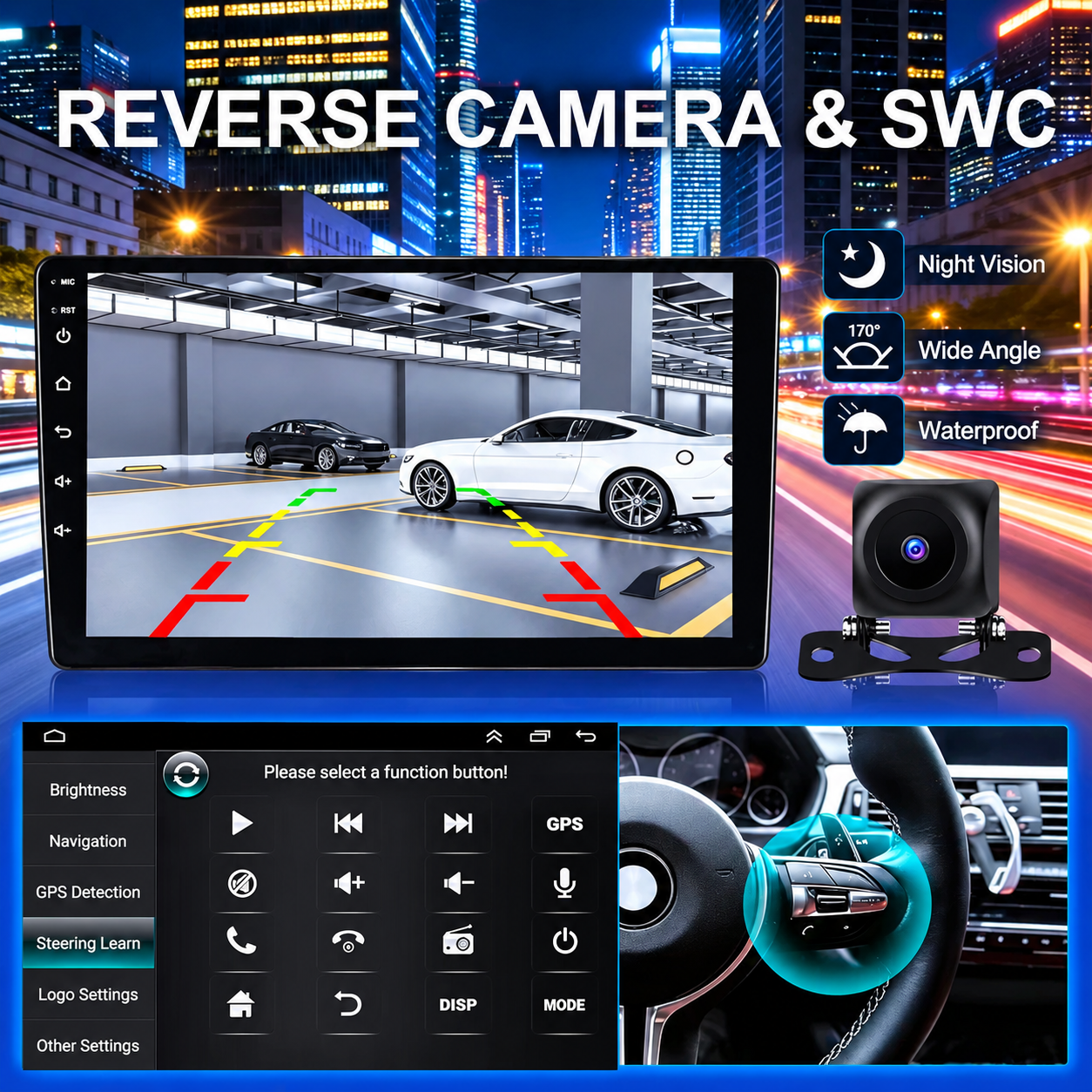 🚙 Ford Ranger 2011–2015 Android Multimedia Screen | CarPlay & Android Auto