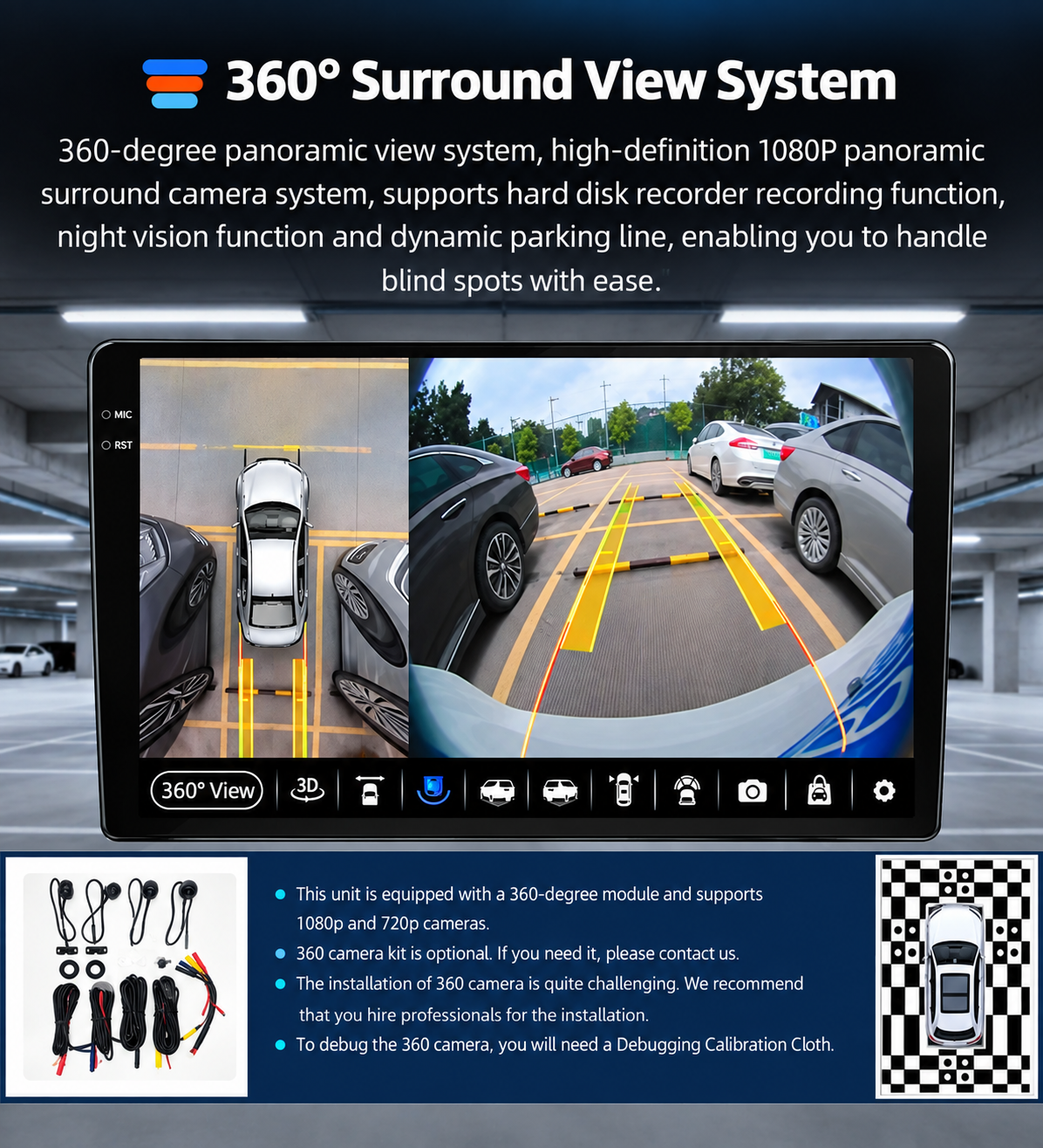 🚗 Toyota Harrier 2014–2020 Android Car Stereo | 10.1" Touchscreen Multimedia System.