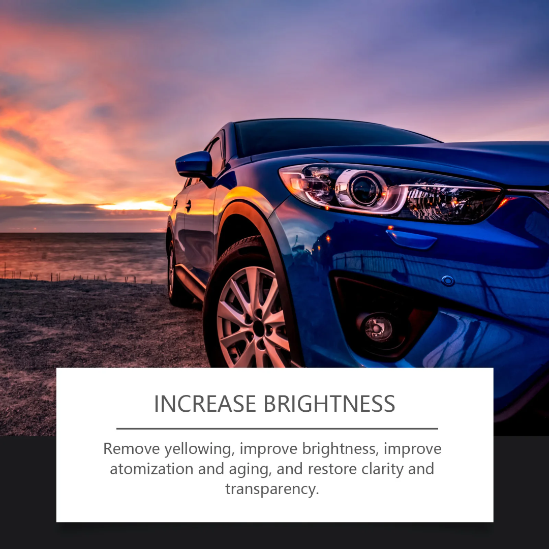 🚘 Headlight Restoration Kit | ✨ Car Headlamp Renovation & Protective Coating Kit | 💡 Anti-Yellowing & Long-Lasting Headlight C