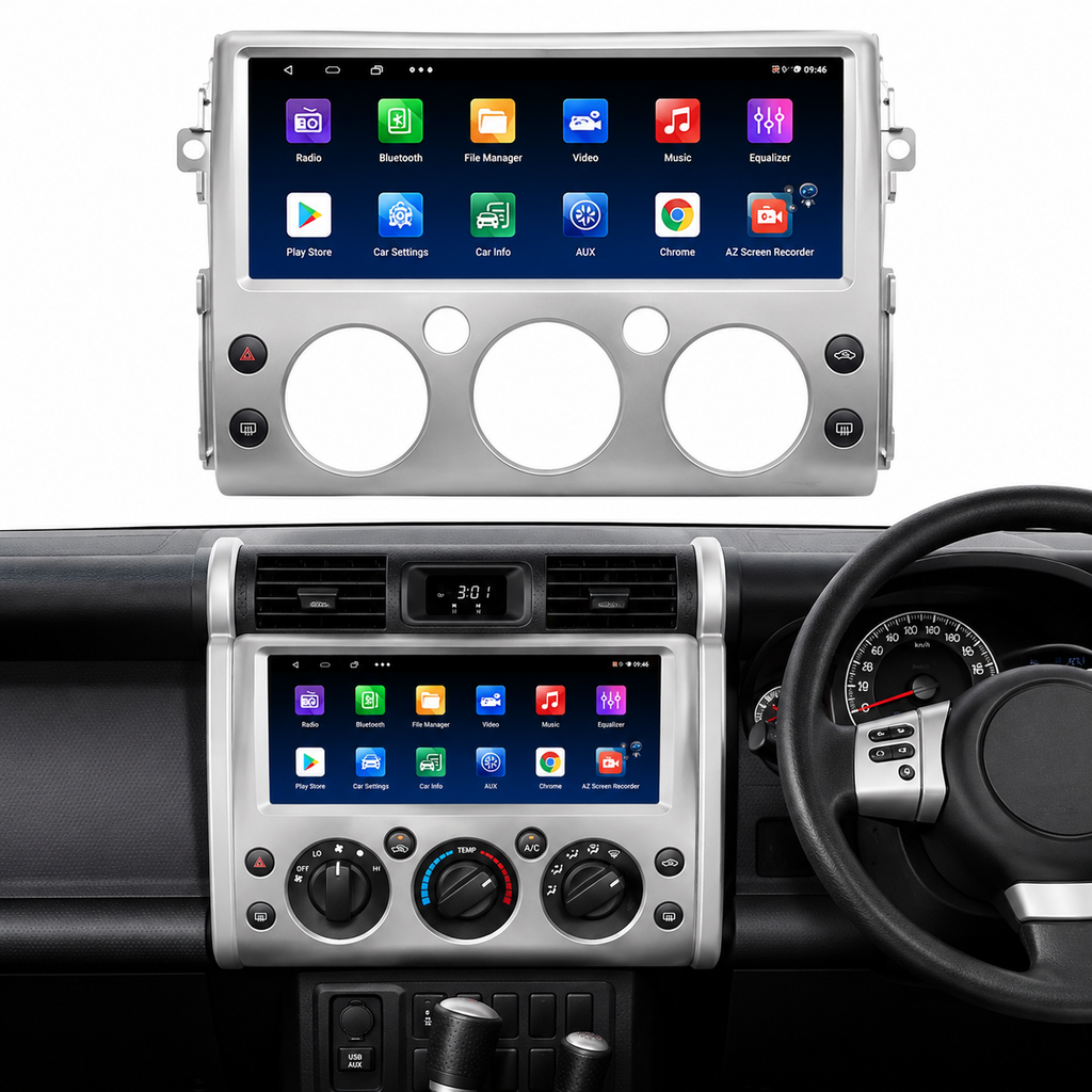 🚗 AIJIA 12.3″ Android Car Multimedia Player | CarPlay, Android Auto, GPS & DSP