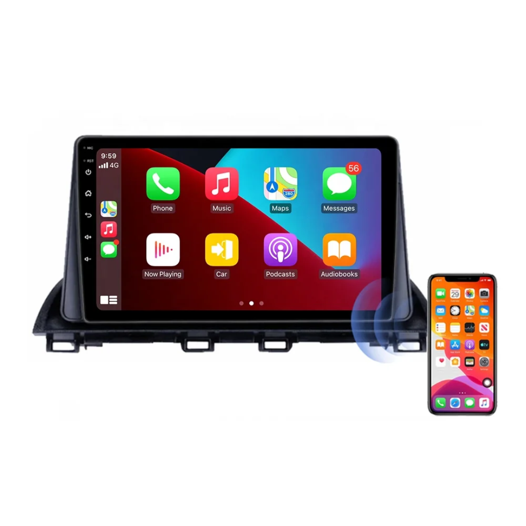 🚗 Mazda 3 Axela 9" Android 13 Car Stereo | 2014–2017 | Wireless CarPlay & Android Auto