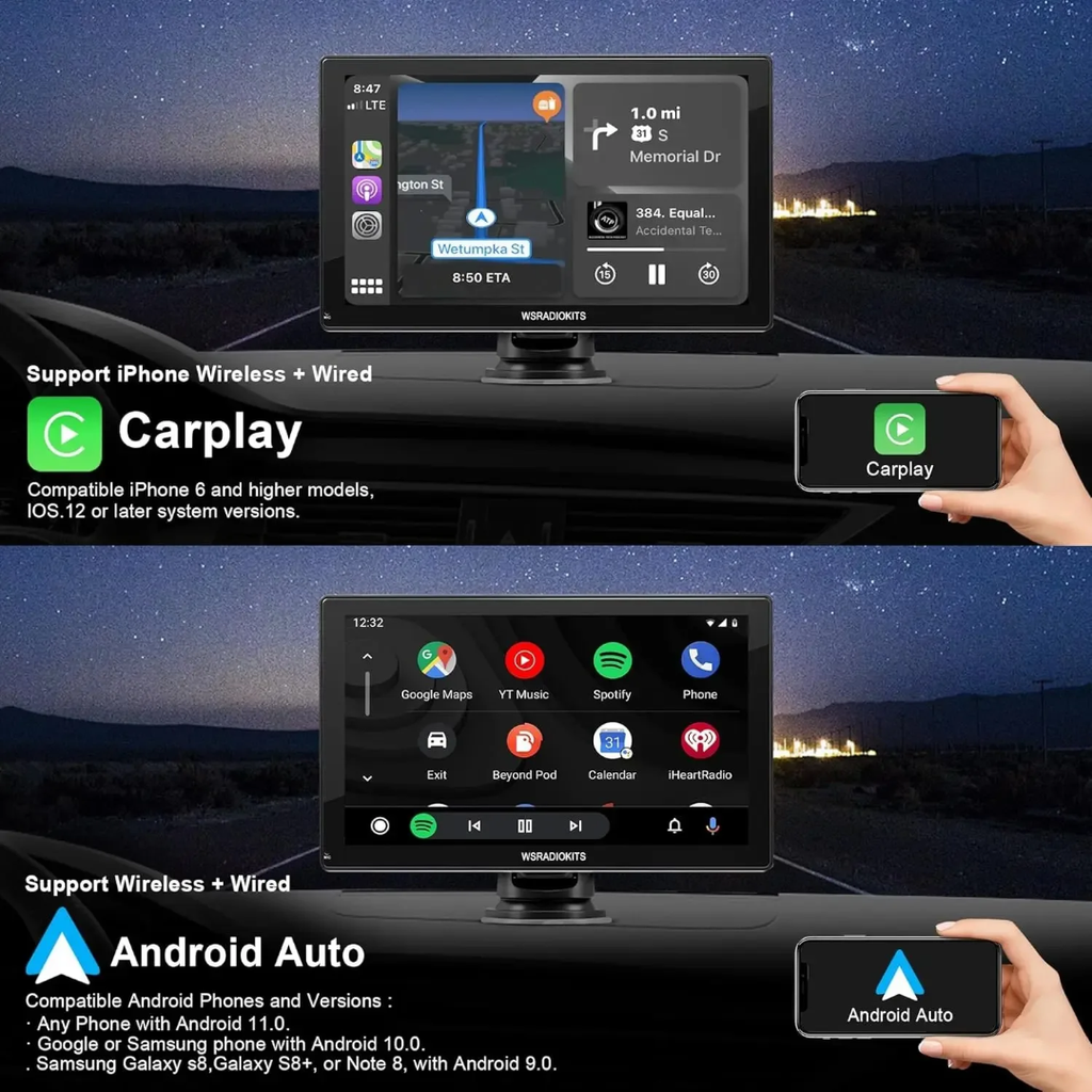 Toyota Land Cruiser Prado 150 2010–2016 12.3" Android Car Stereo | CarPlay | Android Auto | GPS | DSP | CD/DVD