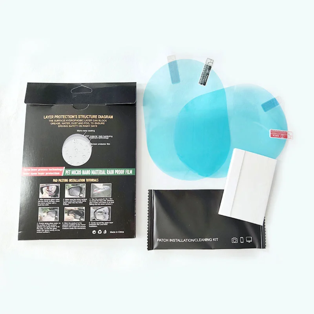 🌧️🚗 PET MICRO NANO RAINPROOF CAR WINDOW FILM 💧✨ - Larger.