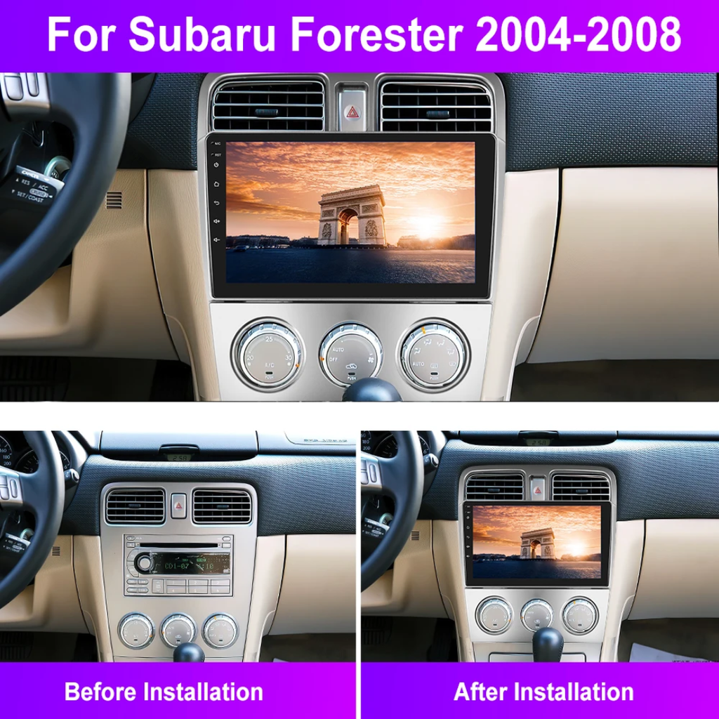 🚙 9" Android Car Stereo for Subaru Forester (2004–2007)