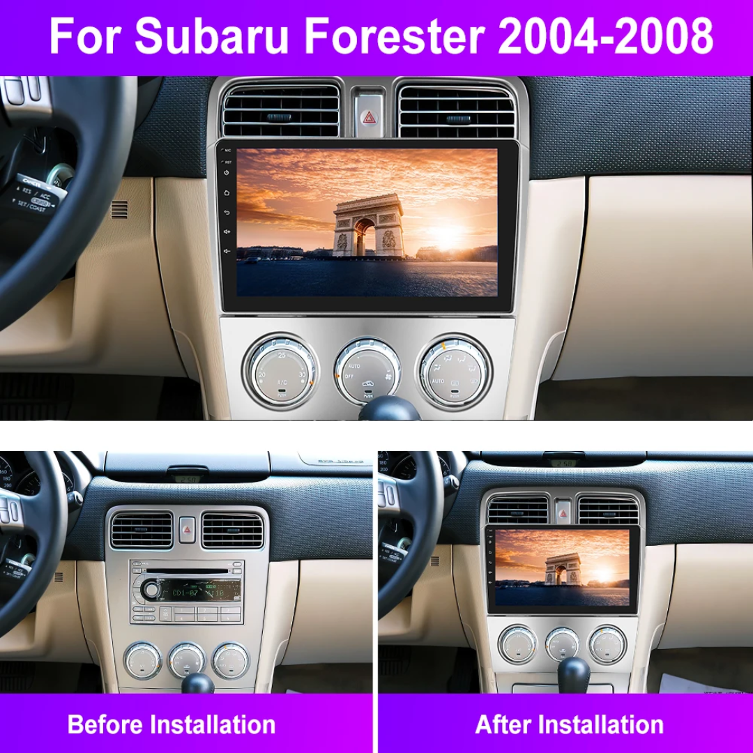 🚙 9" Android Car Stereo for Subaru Forester (2004–2007)