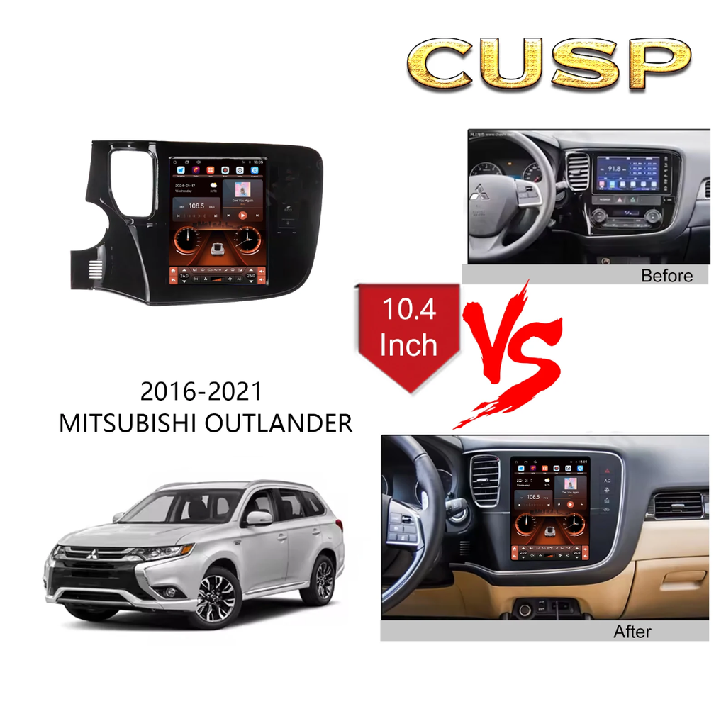 🚙 9.7" Dashboard Stereo Fascia for Mitsubishi Outlander (2016+)