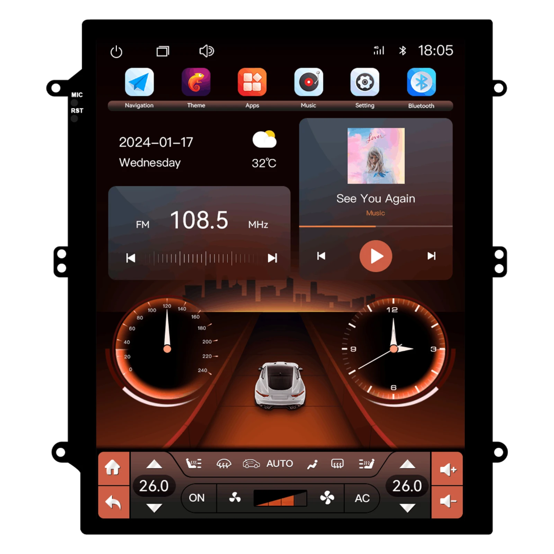 🚙 9.7" Android Smart Car Screen for Subaru Forester / XV (2018–2022)