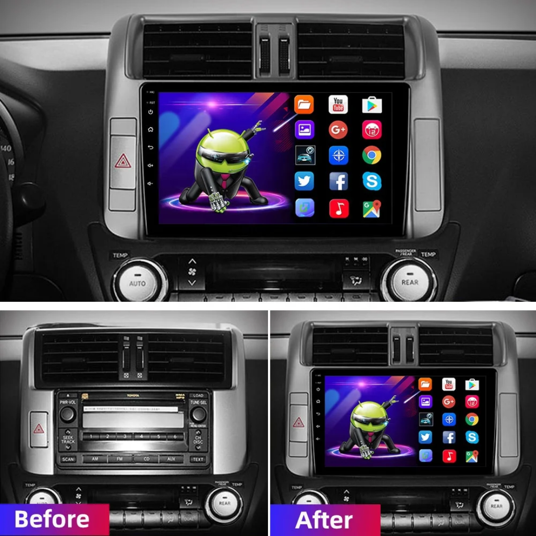 🚘 Toyota Land Cruiser Prado 150 Android Car Stereo | 2010–2013 | 9″